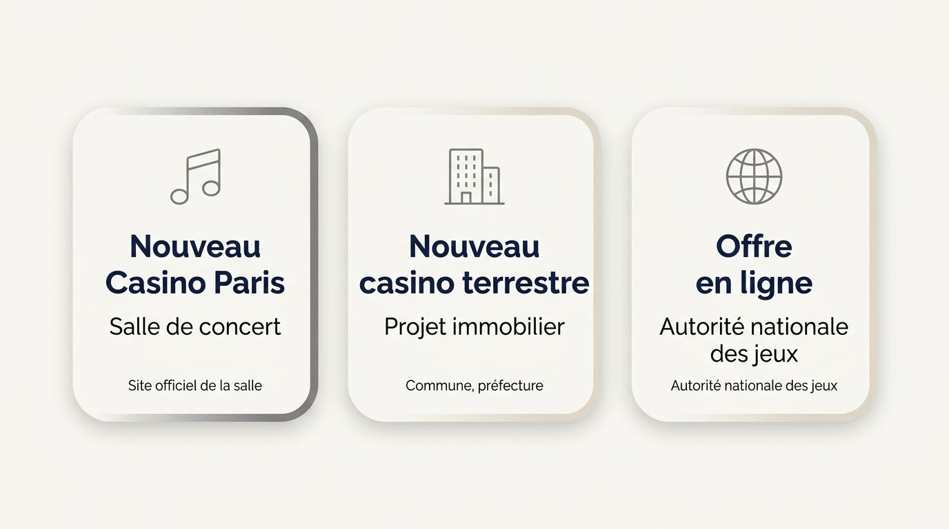 Quel sens donner à « Nouveau Casino français » ?